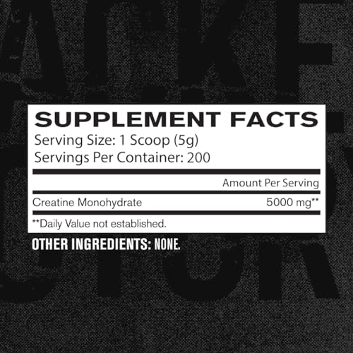 Jacked Factory Creatine + Glutamine - Creatine Supplement with L-Glutamine for Muscle Recovery, Muscle Growth, Increased Strength, Enhanced Energy Output, and Gut Health - 30 Servings, Unflavored